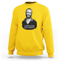 Justices for Alex Pretti Sweatshirt Anti ICE Immigration Protest Human Rights