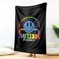 Autism Acceptance Throw Blanket Acceptance Special Education Teacher Kids