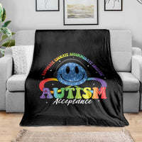 Autism Acceptance Throw Blanket Acceptance Special Education Teacher Kids
