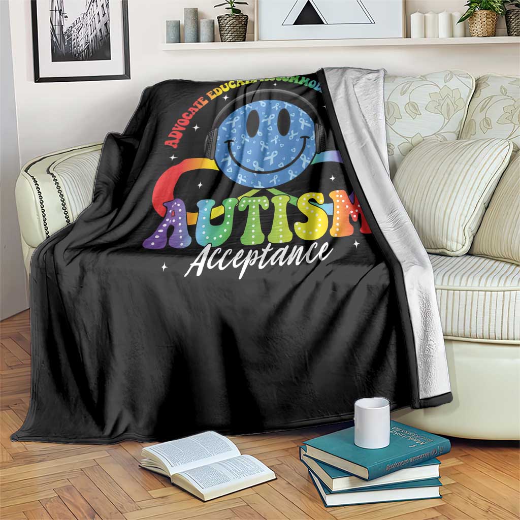 Autism Acceptance Throw Blanket Acceptance Special Education Teacher Kids