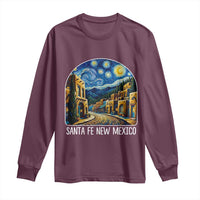 Santa Fe New Mexico Starry Night Style Long Sleeve Shirt
