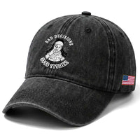 Funny Unholy Nun Washed Cotton Baseball Cap Bad Decisions Good Stories