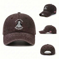 Funny Unholy Nun Washed Cotton Baseball Cap Bad Decisions Good Stories