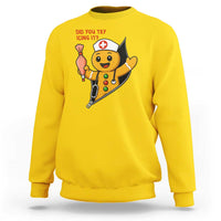 Funny ICU Nurse Christmas Sweatshirt Gingerbread Did You Try Icing It - Wonder Print Shop