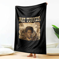 Nat Turner Throw Blanket Black History African American