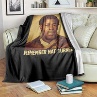 Nat Turner Throw Blanket Black History Month