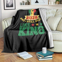 MLK Day Throw Blanket 2026 And I Still Dream Like King