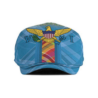 US Virgin Islands Jeff Hat Madras Pattern Gradient Style - Wonder Print Shop