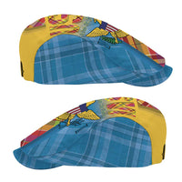 US Virgin Islands Jeff Hat Madras Pattern Gradient Style - Wonder Print Shop