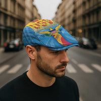 US Virgin Islands Jeff Hat Madras Pattern Gradient Style - Wonder Print Shop