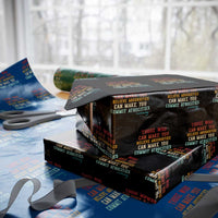 Voltaire Quote Wrapping Paper Roll Protest Believe Absurdities Commit Atrocities Retro - Wonder Print Shop