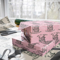 Wizard Frog Wrapping Paper Roll Funny Off to Commit Shenanigans