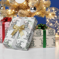 Wizard Frog Wrapping Paper Roll Funny Off to Commit Shenanigans