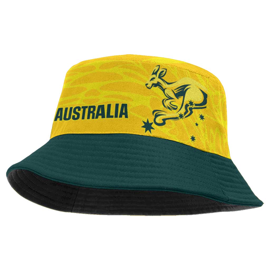 World Cricket Australia Bucket Hat Aussie! Aussie! Oi! Oi! Oi!