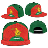 Zimbabwe Cricket Snapback Cap Go Chevrons 2003 Color Version - Wonder Print Shop
