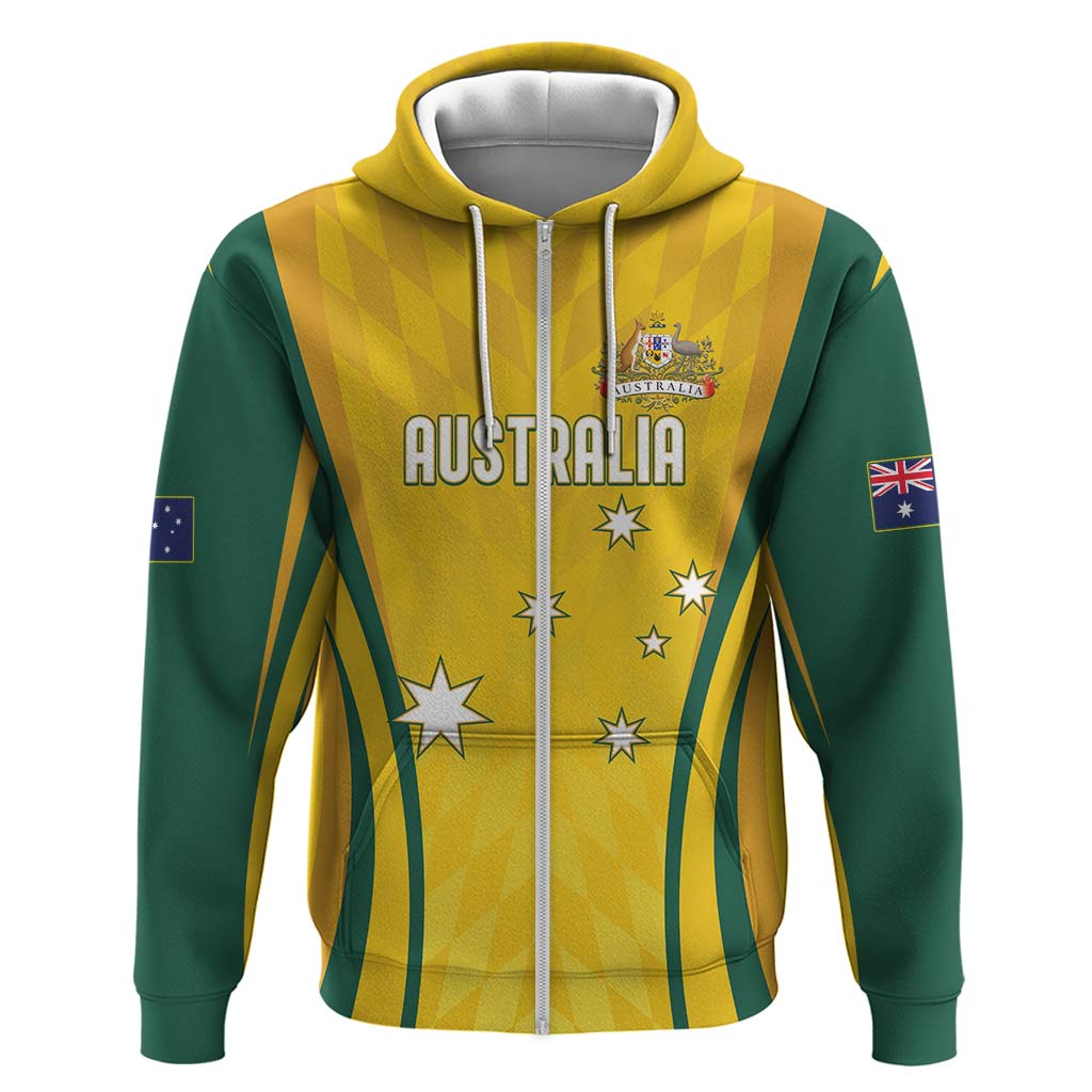 CUSTOMER REQUEST - AUSSIE Forever Golden - Zip Hoodie LT7