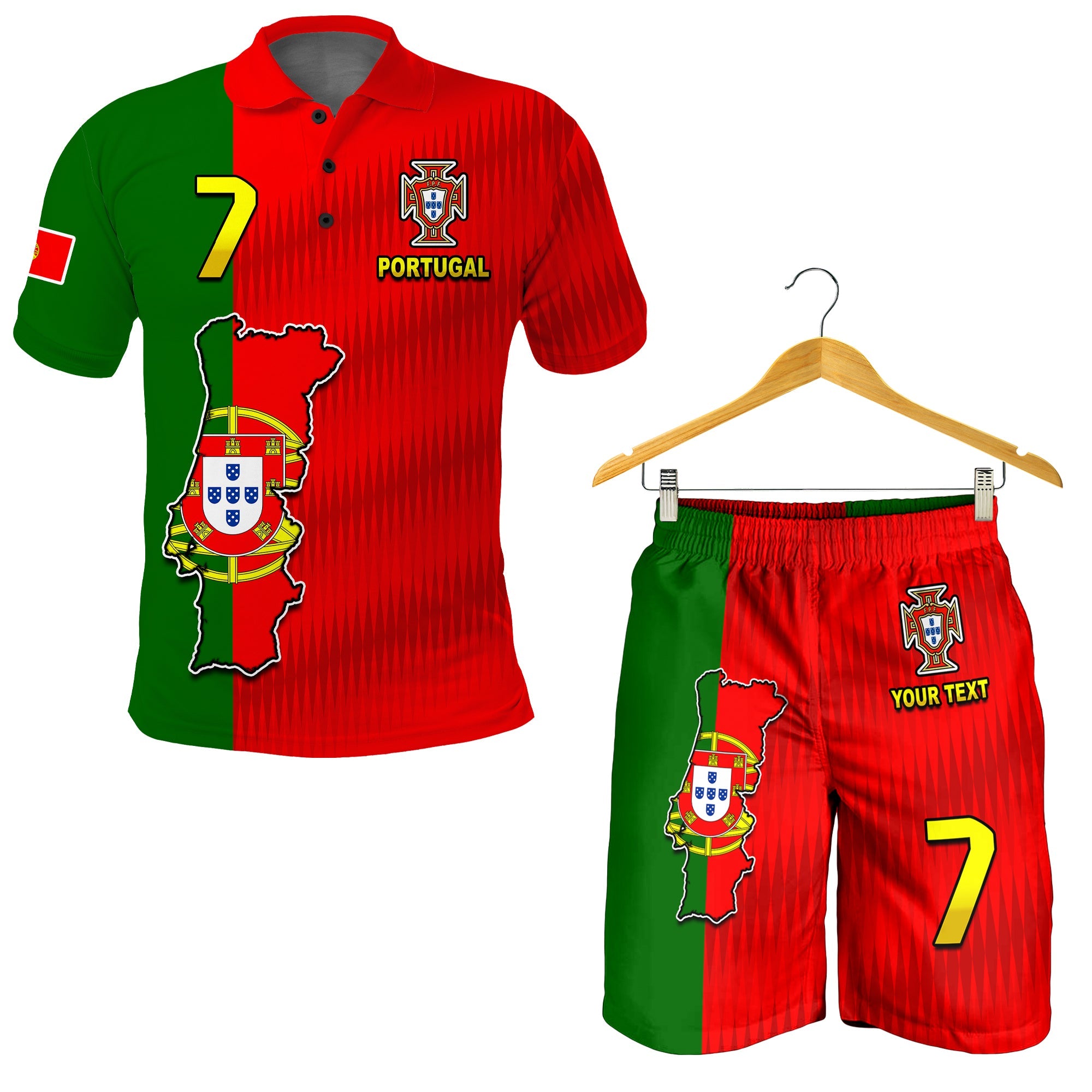 custom-text-and-number-combo-polo-shirt-and-men-shorts-portugal-football-2022-style-flag-portuguese-champions