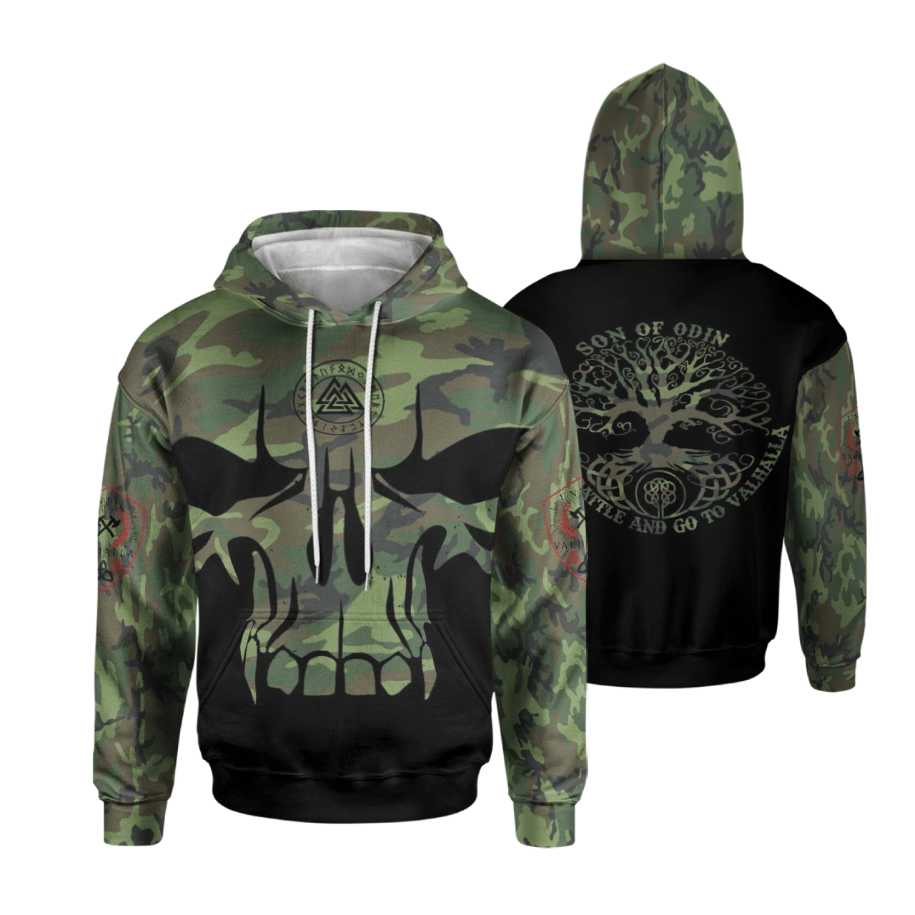 Viking Clothing See You In Valhalla Hoodie RLT12 - Wonder Print Shop