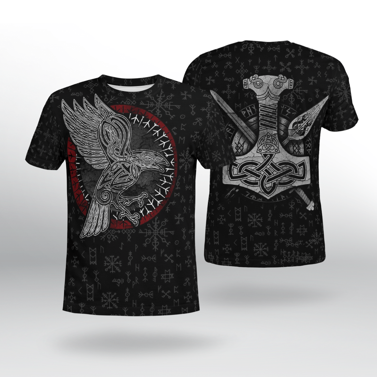 viking-clothing-raven-hammer-spear-odin-t-shirt