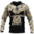 Viking Clothing Valknut Skull With Camo Hoodie RLT12 - Wonder Print Shop