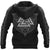 Viking Clothing Viking Valhalla Valknut Viking Hoodie RLT12 - Wonder Print Shop