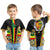 Senegal T Shirt Kid Senegal Flag Color and Coat Of Arm RLT6 - Wonder Print Shop