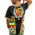 Senegal T Shirt Kid Senegal Flag Color and Coat Of Arm RLT6 - Wonder Print Shop