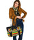 Senegal Leather Tote Bag Senegal Flag Color and Coat Of Arm RLT6 - Wonder Print Shop