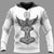 Viking Clothing Raven Hammer Vegvisir Yggdrasil Viking Hoodie RLT12 - Wonder Print Shop