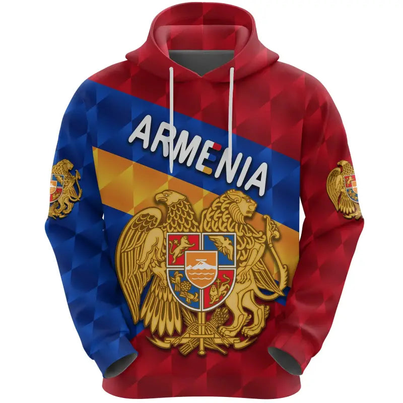 Armenia Hoodie Sporty Style RLT8 - Wonder Print Shop