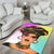 Wonder Print Shop Area Rug Colors and Bubbles Background Beautiful Woman 3 Area Rug LT10 - Wonder Print Shop