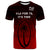 Fiji Rugby T Shirt Fiji For 7s, It's Time Red and Black RLT7 - Wonder Print Shop