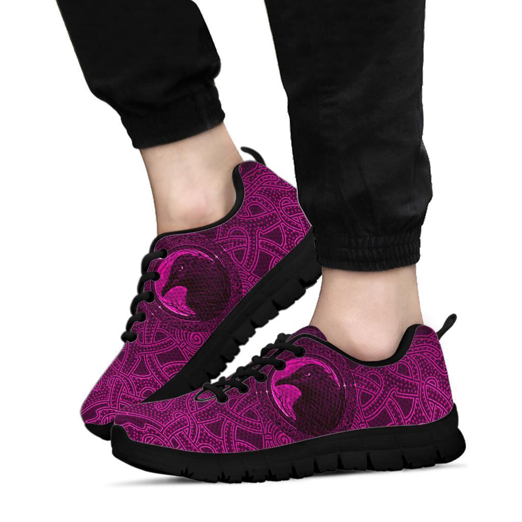 viking-sneakers-ethnic-odin-raven-pink