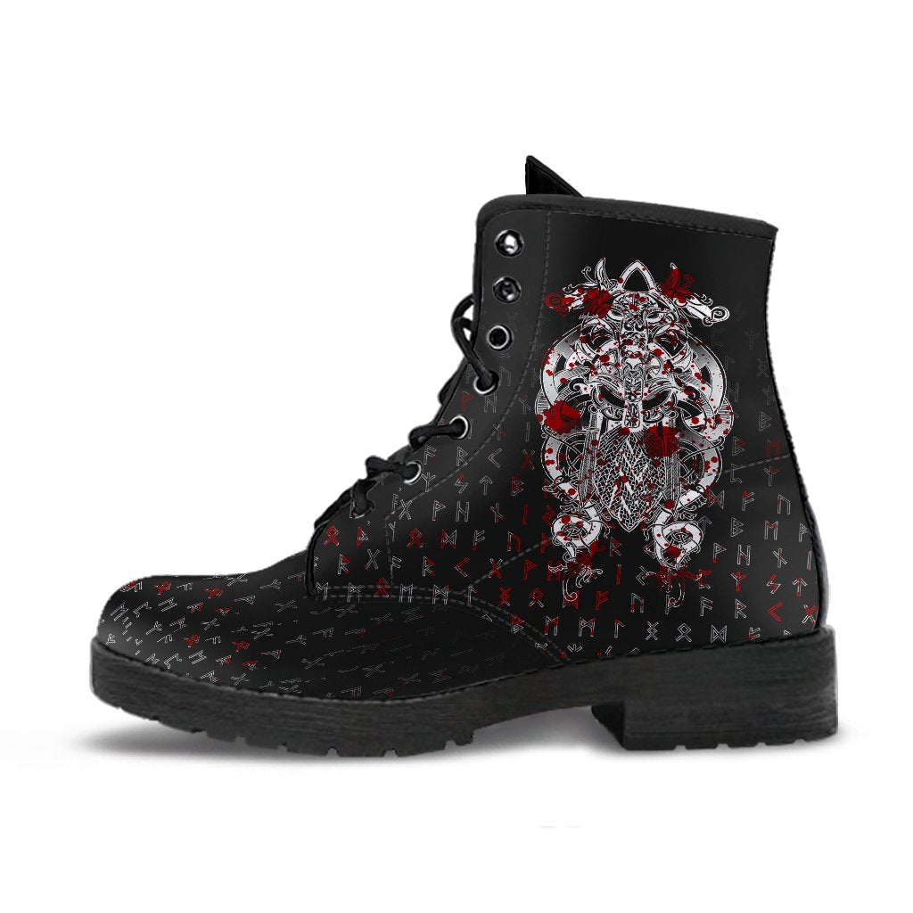 viking-tyr-tattoo-blood-leather-boots