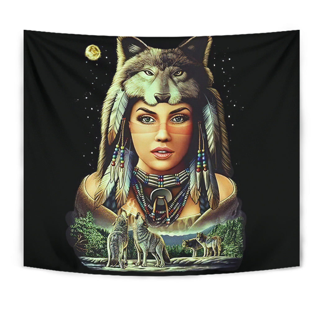 women-native-american-tapestry