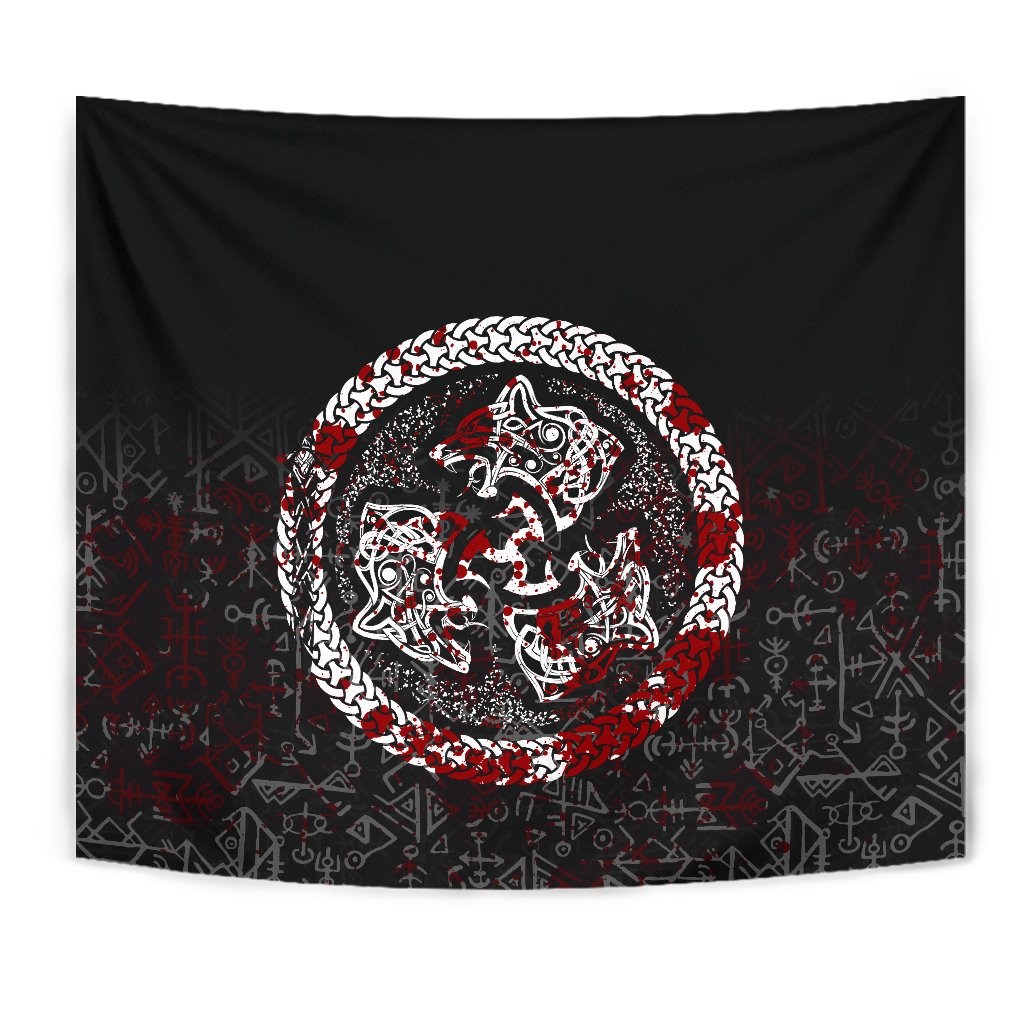 viking-tapestry-fierce-blood-wolf-symbol-of-a-viking-nordic