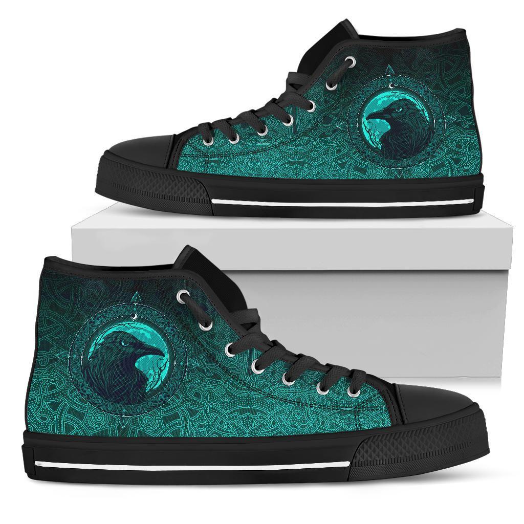 viking-high-top-shoes-ethnic-odin-raven-cyan