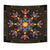 Black Geometric Native American Tapestry LT10 - Wonder Print Shop