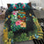 Hawaii Bedding Set Tiki Tribal LT13 - Wonder Print Shop