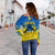 Ukraine Off Shoulder Sweater Strong Ukrainian LT13 - Wonder Print Shop