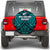 New Zealand Silver Fern Rugby Spare Tire Cover All Black Turquoise NZ Maori Pattern LT13 - Wonder Print Shop