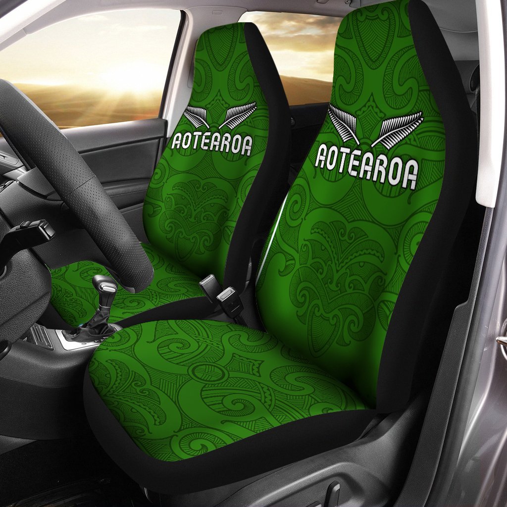 maori-2021-car-seat-covers-green-aotearoa-tattoo