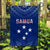 Samoa Flag Simple Polynesian LT13 - Wonder Print Shop