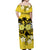 Hawaii Skull Matching Hawaiian Shirt And Dress Mysterious Polynesia and Yellow Flowers LT13 - Wonder Print Shop