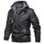 Viking Clothing Viking Better To Be A Wolf Of Odin Zipper Leather Jacket RLT12 - Wonder Print Shop