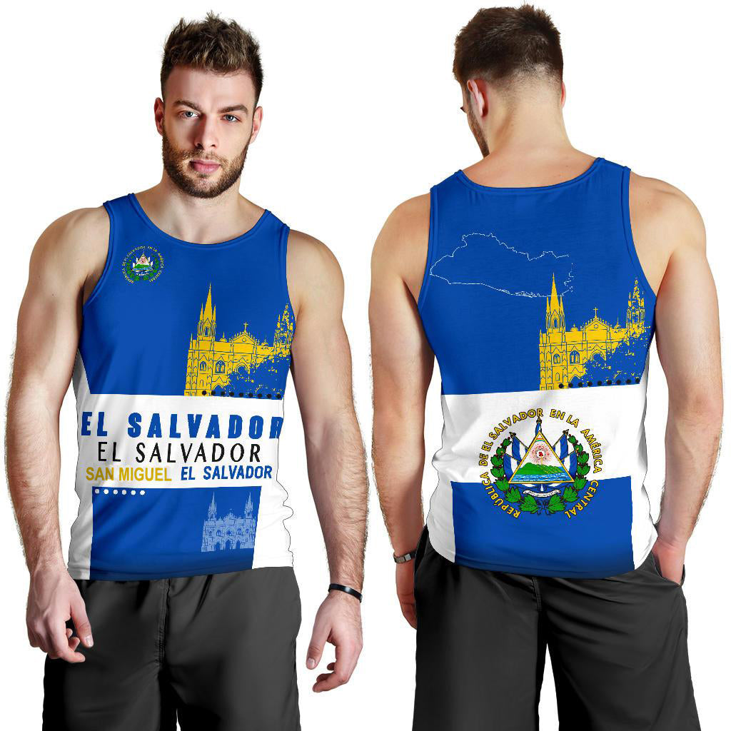 El Salvador Men's Tank Top - Santa Ana of Sunshine Edition RLT13