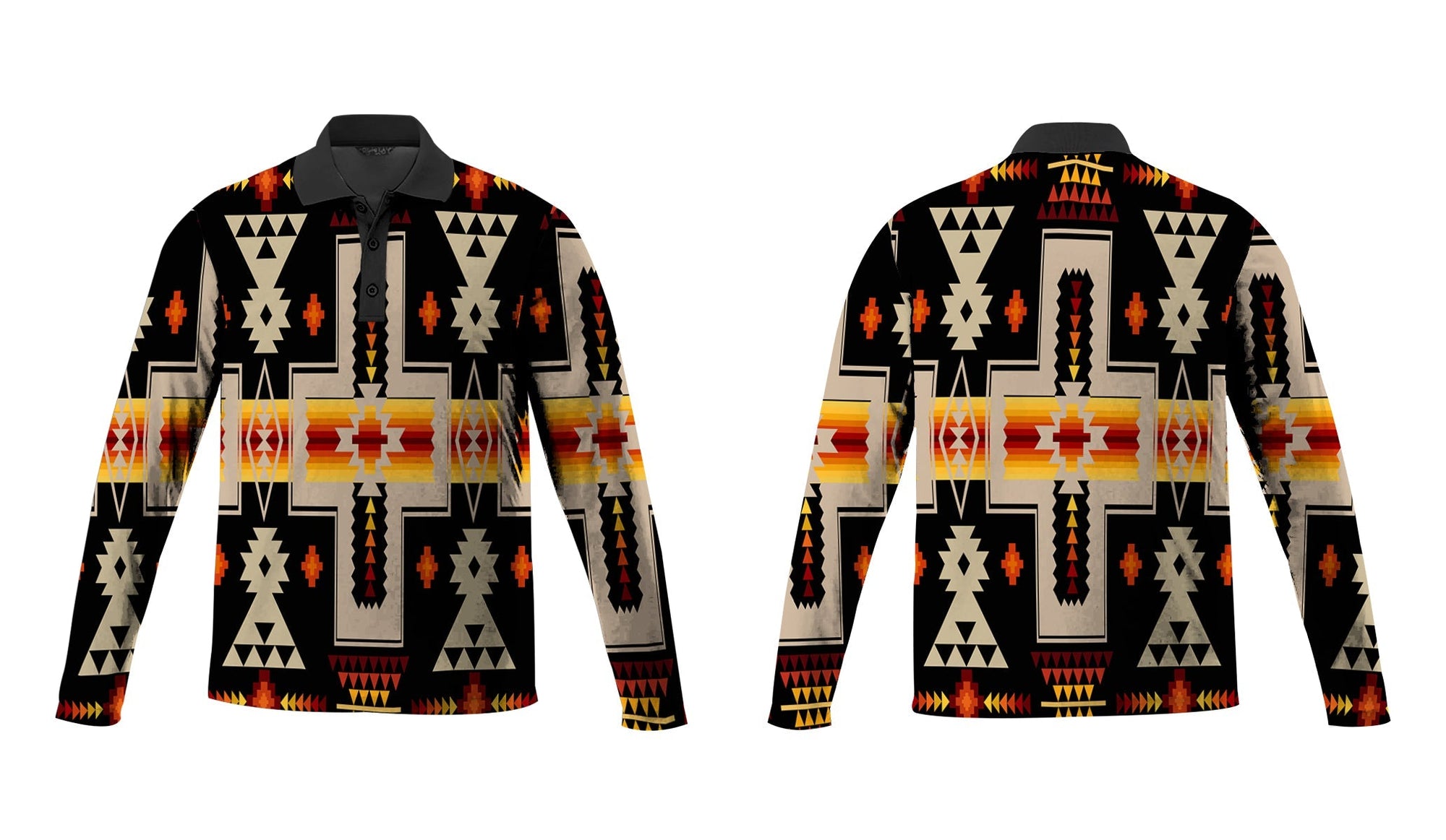 black-tribe-design-native-american-polo-long-sleeve