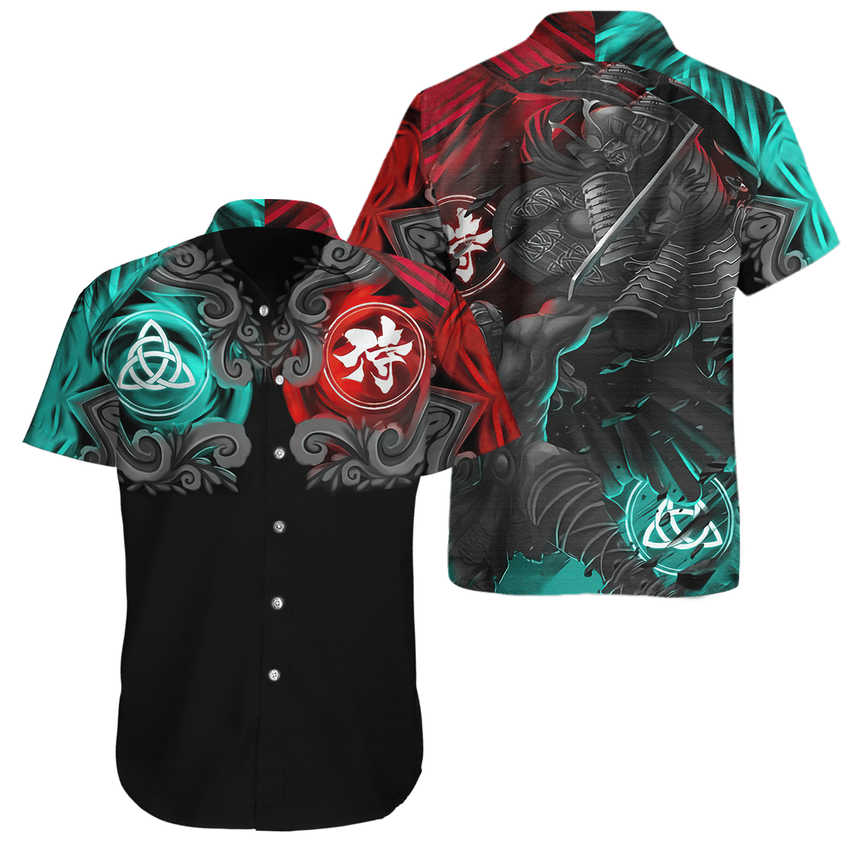 Viking Clothing Viking Japan 3D Hawaiian Shirt RLT12 - Wonder Print Shop