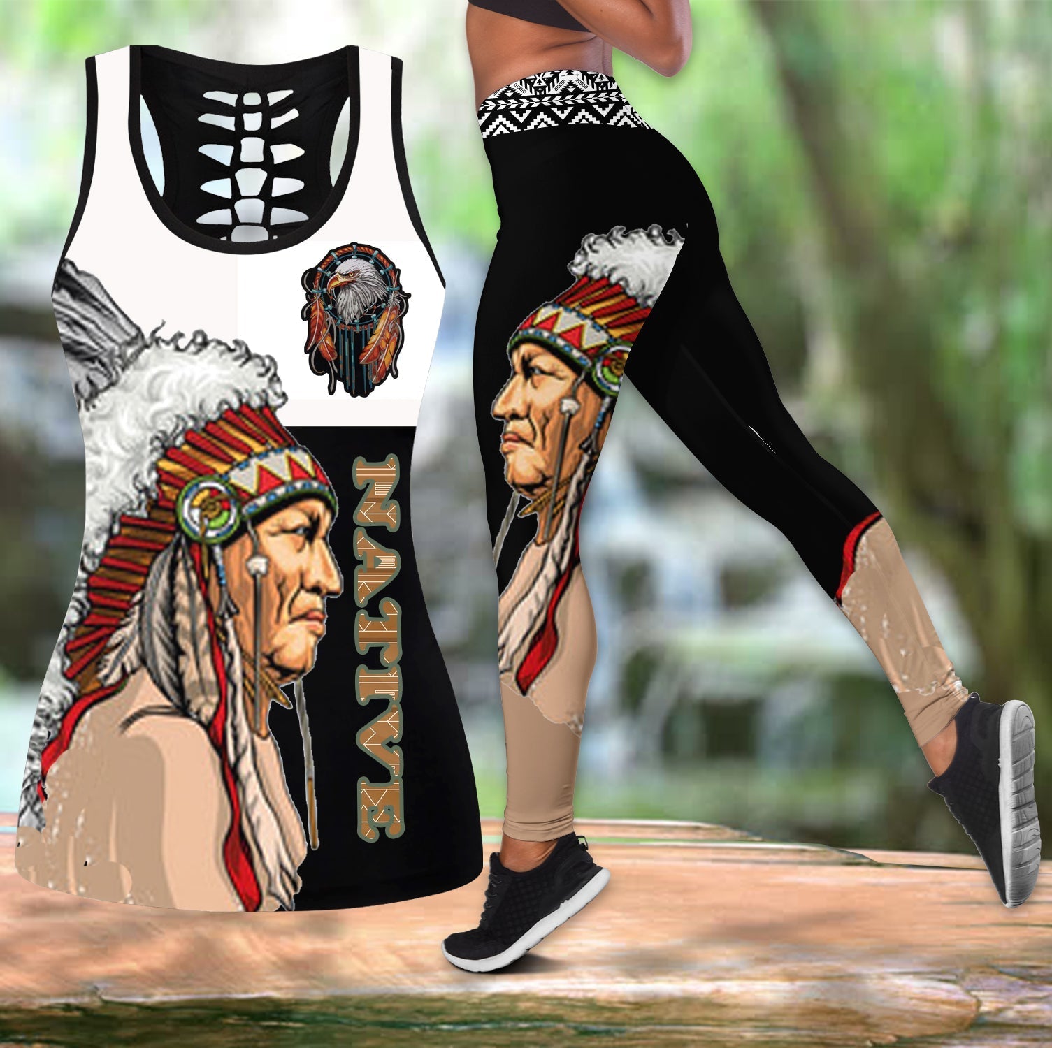 native-american-the-chief-tank-top-and-leggings-set