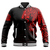 Viking Baseball Jacket Viking Jormungand Tattoo Style Red RLT12 - Wonder Print Shop